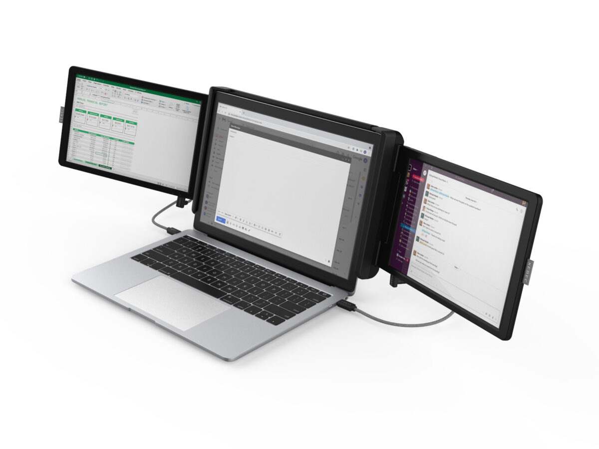 Crazy Notebook Gadget: Add two screens in seconds, you’ll love it