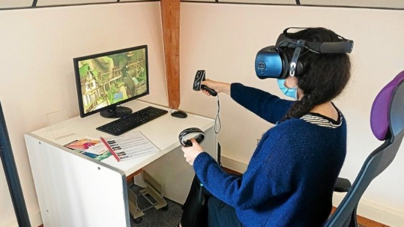 I tested for you: a virtual reality headset from Loudéac Media Library – Loudéac