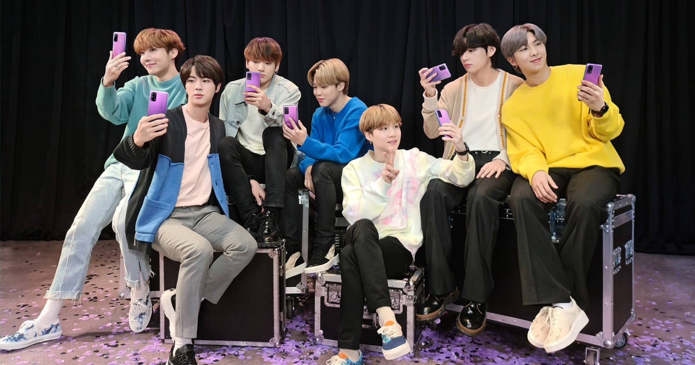 BTS and Samsung