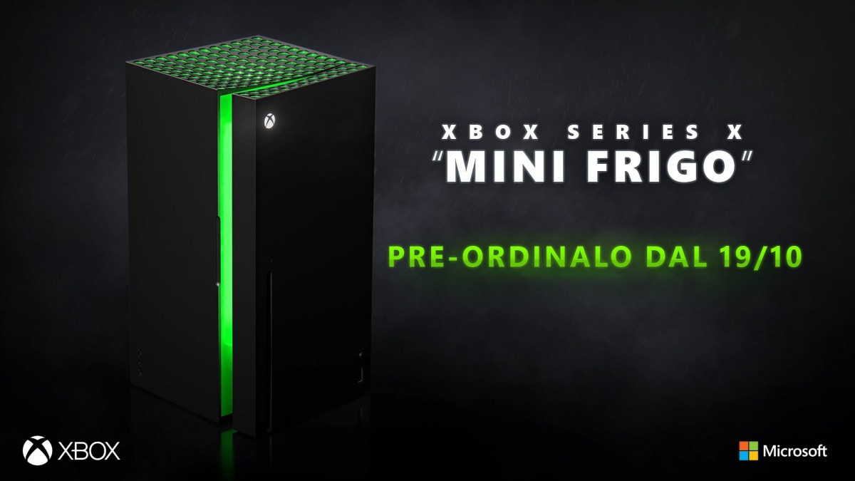 Microsoft launched a gadget not to be missed: the Xbox Series X mini fridge