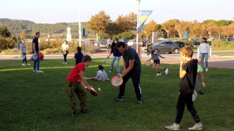 Traditional games for the fun of adults and children in Gruissan