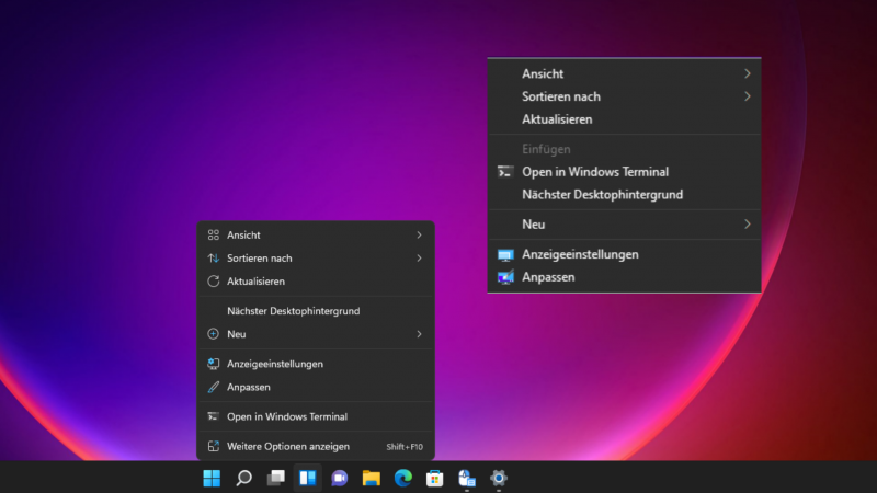 Windows 11 Classic context menu: Instructions