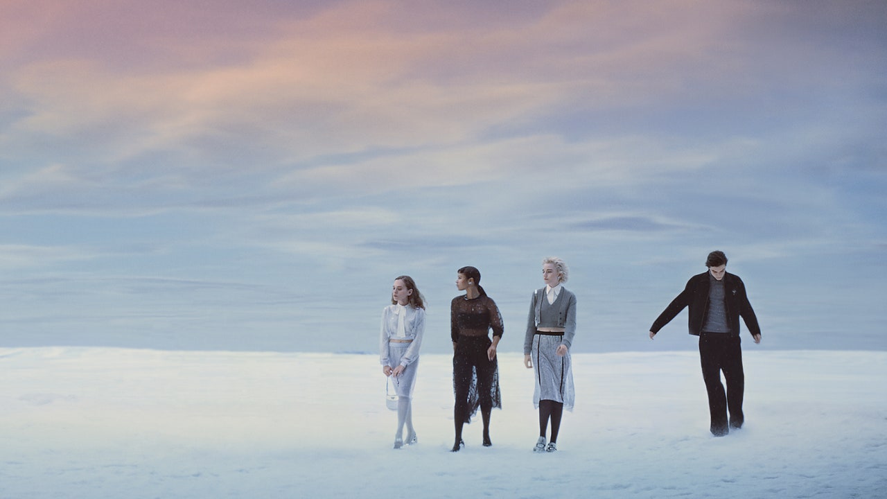 Prada makes its own cinema in its Christmas campaign