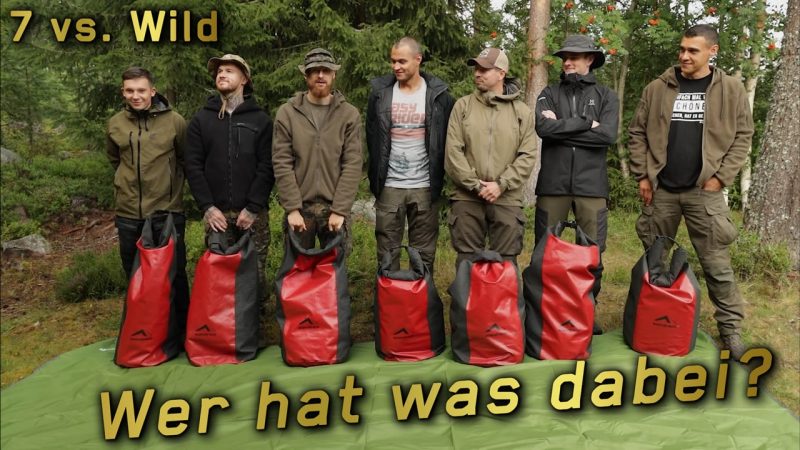 7 vs Wild: Quick overview of all participants and their equipment