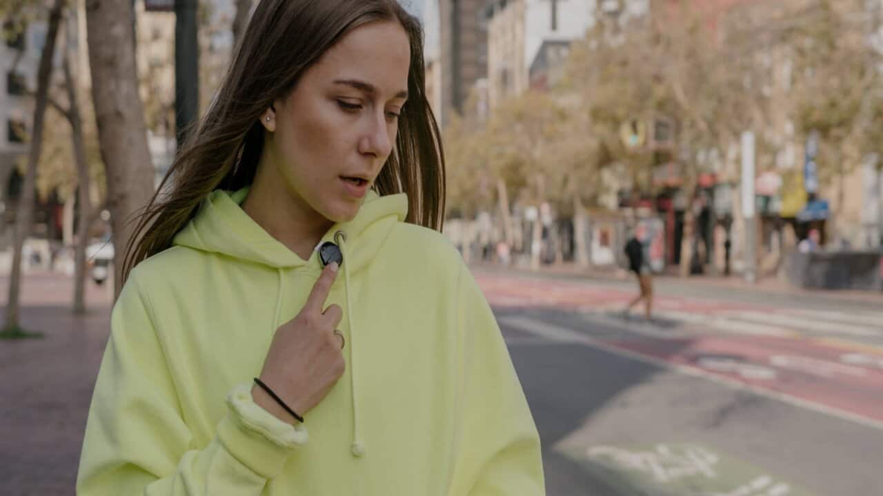 Incredible wearable – just wear it and it will copy everything you say