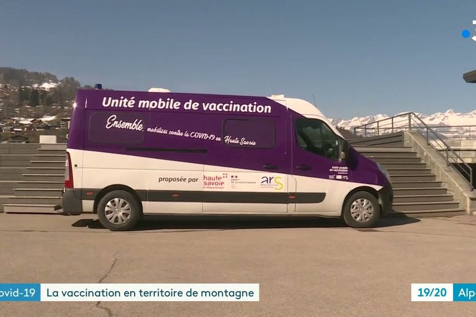 The mobile vaccination unit returns to the Haute-Savoie roads for the booster dose