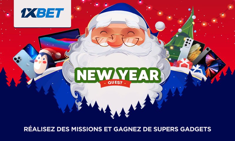 1xBet offers Apple and Samsung gadgets as part of the New Year Quest promotion