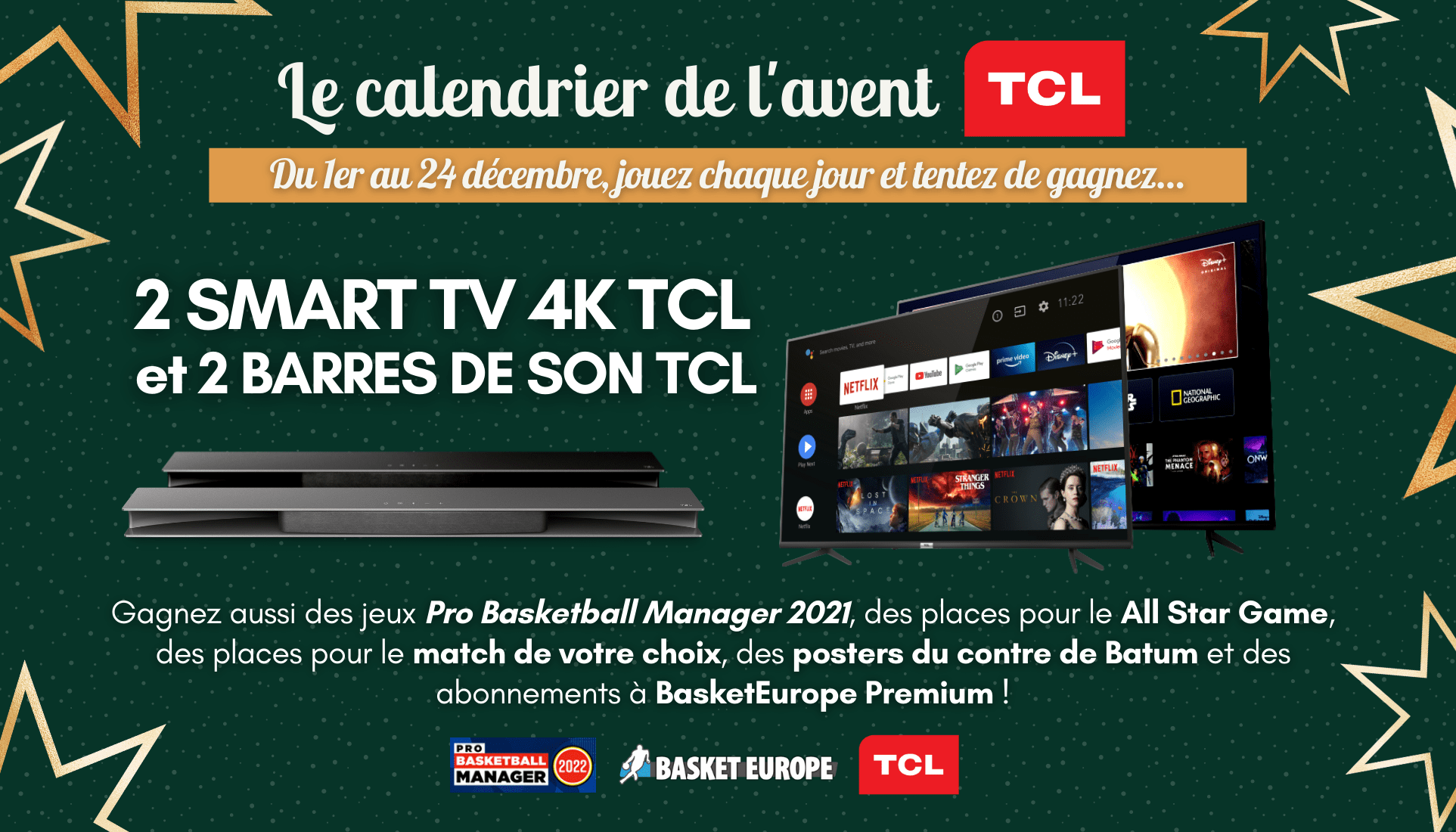 Competition – Advent calendar by TCL, new winner every day!