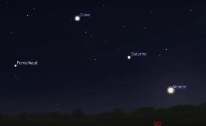 Jupiter, Saturn and Venus are exactly aligned – space and astronomy