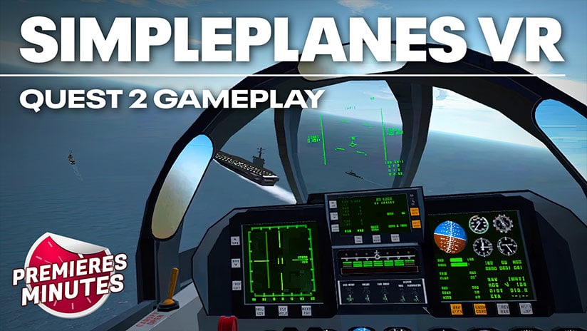 SimplePlanes VR: Gameplay Quest 2