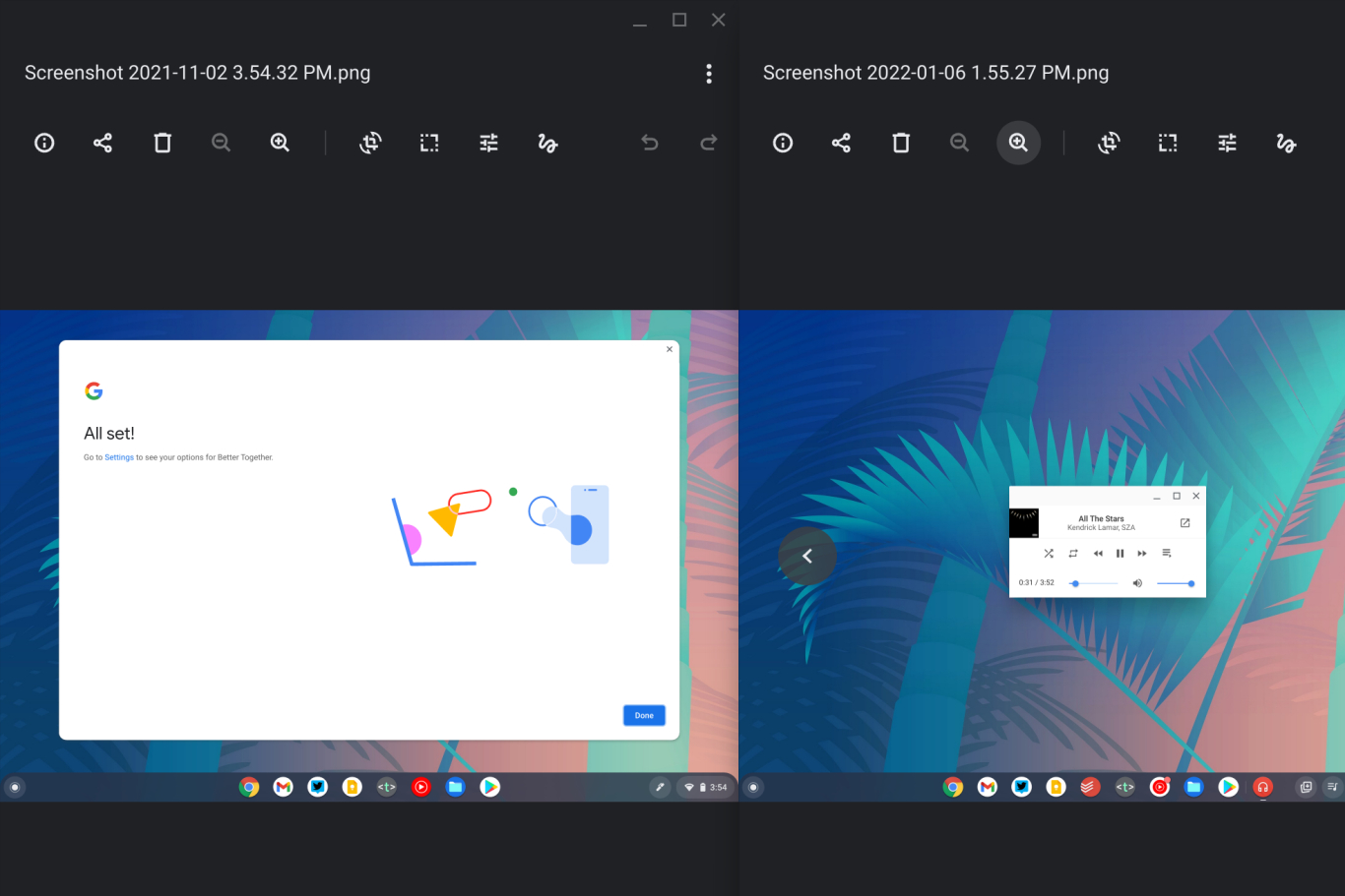 Google releases Chrome OS 97 with new audio player and more