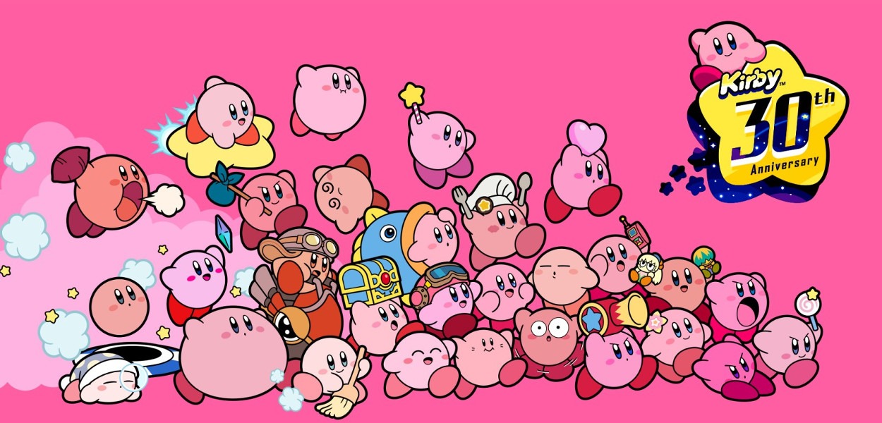 Kirby, announced a new line of soft toys and gadgets to celebrate its 30th anniversary