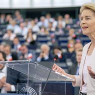 Apercu d'Ursula von der Leyen.