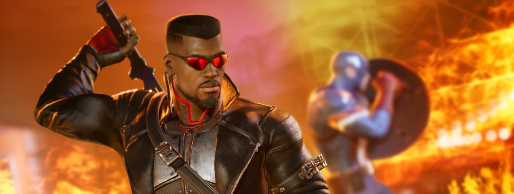 Michael Jay White (Spawn) as Blade in the Mavel’s Midnight Suns video game