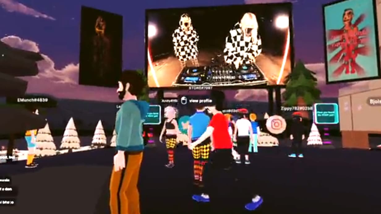 The “rave party” organized in “Metaverse” provokes the ridicule of netizens