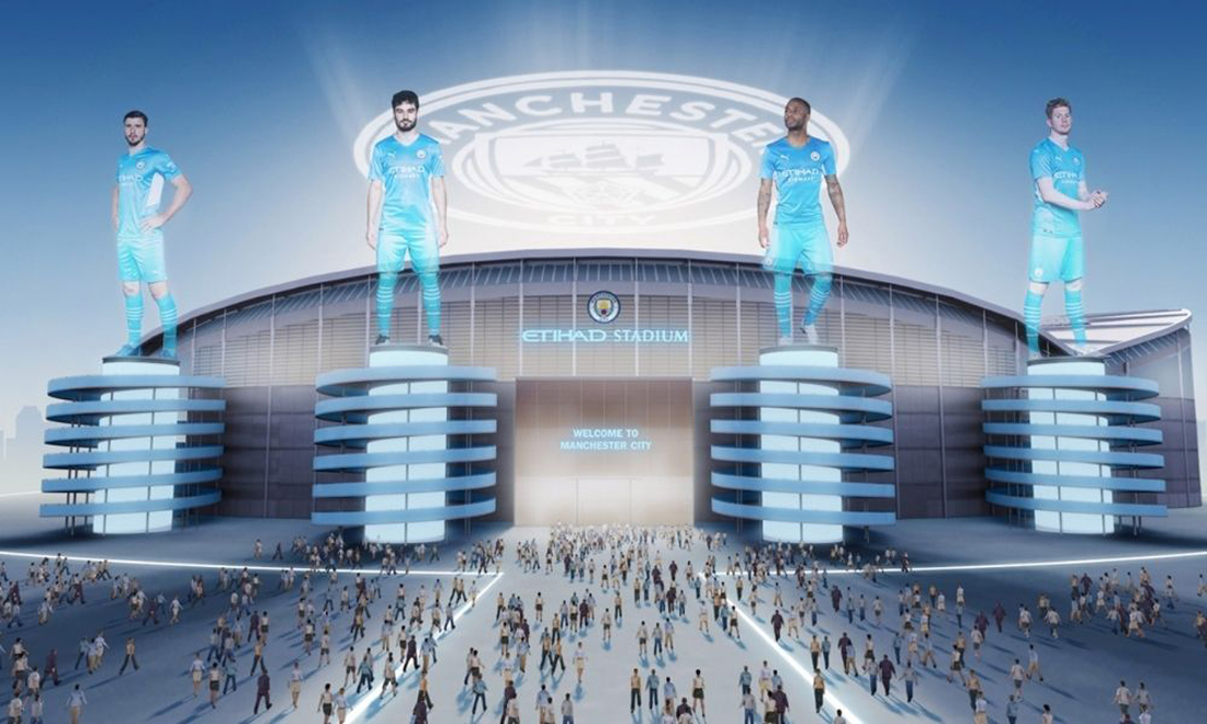 Metavers: The first virtual football stadium has been signed by Manchester City