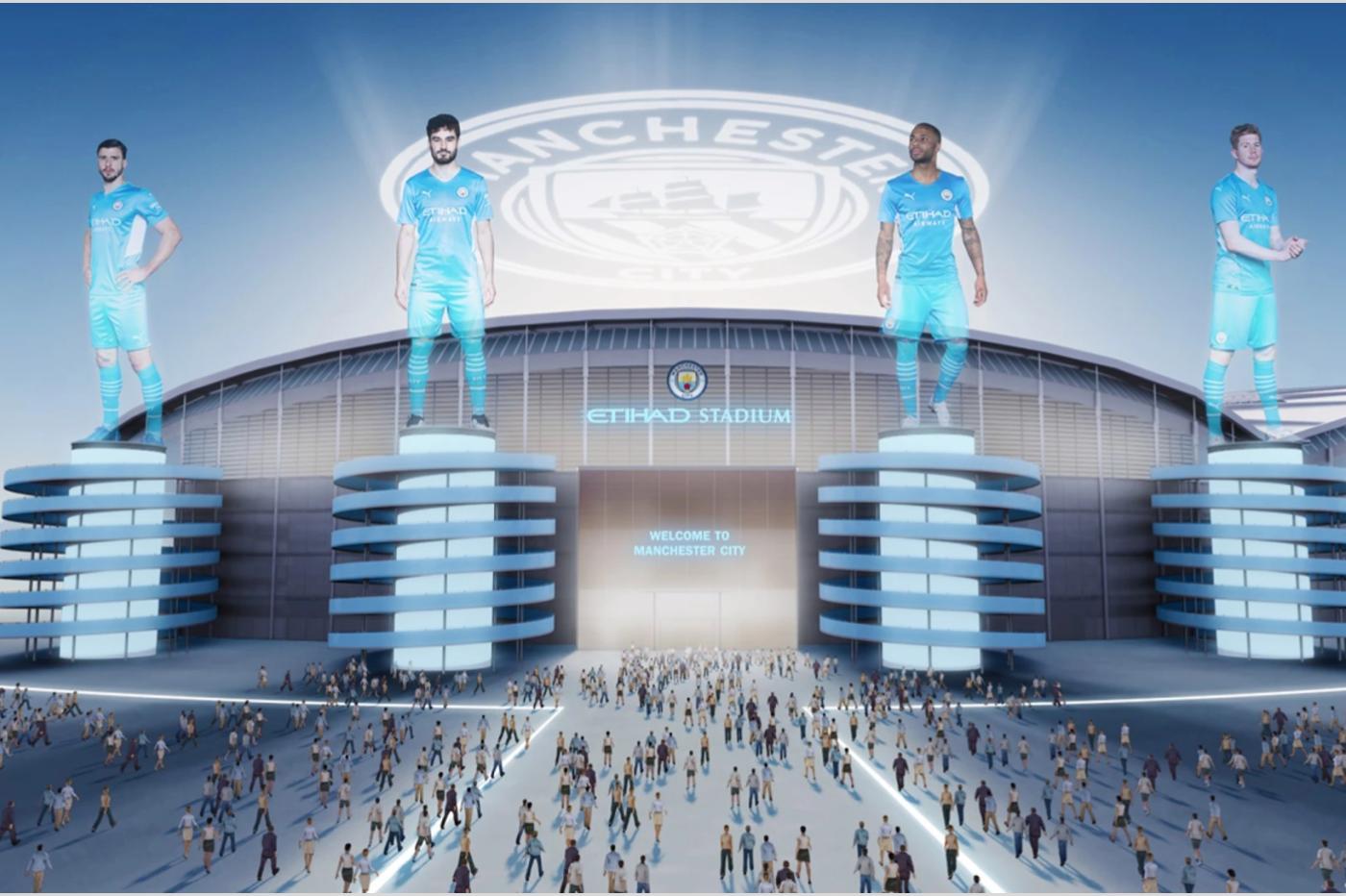 Why is Sony collaborating with Manchester City Football Club?