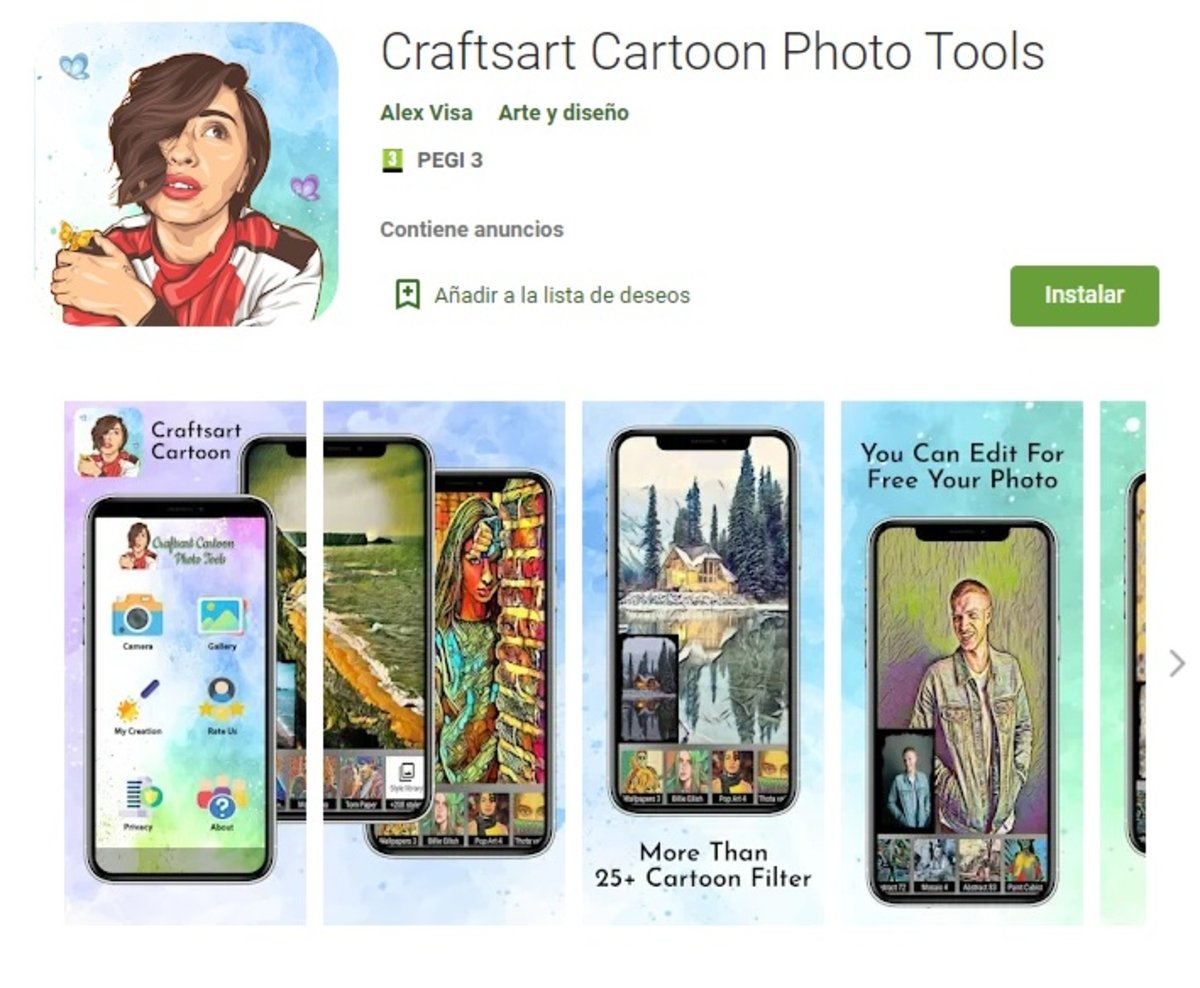 Beware of Craftsart Cartoon, they steal your Facebook data