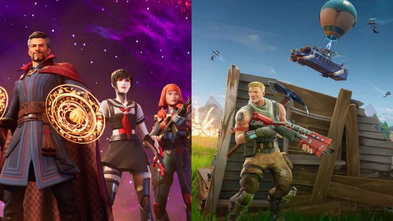 Fortnite viral parody clip shows how much the game has changed between 2017 and 2022