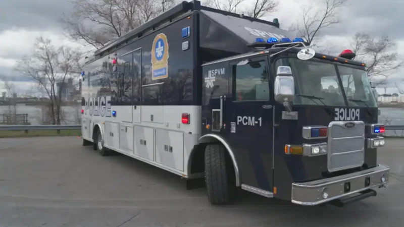 New and advanced mobile command center for SPVM
