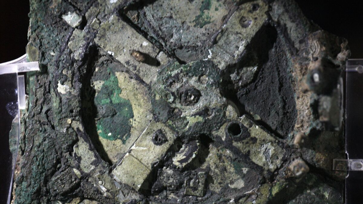 The Antikythera machine, “the world’s oldest computer,” could have been started in -178 B.C.