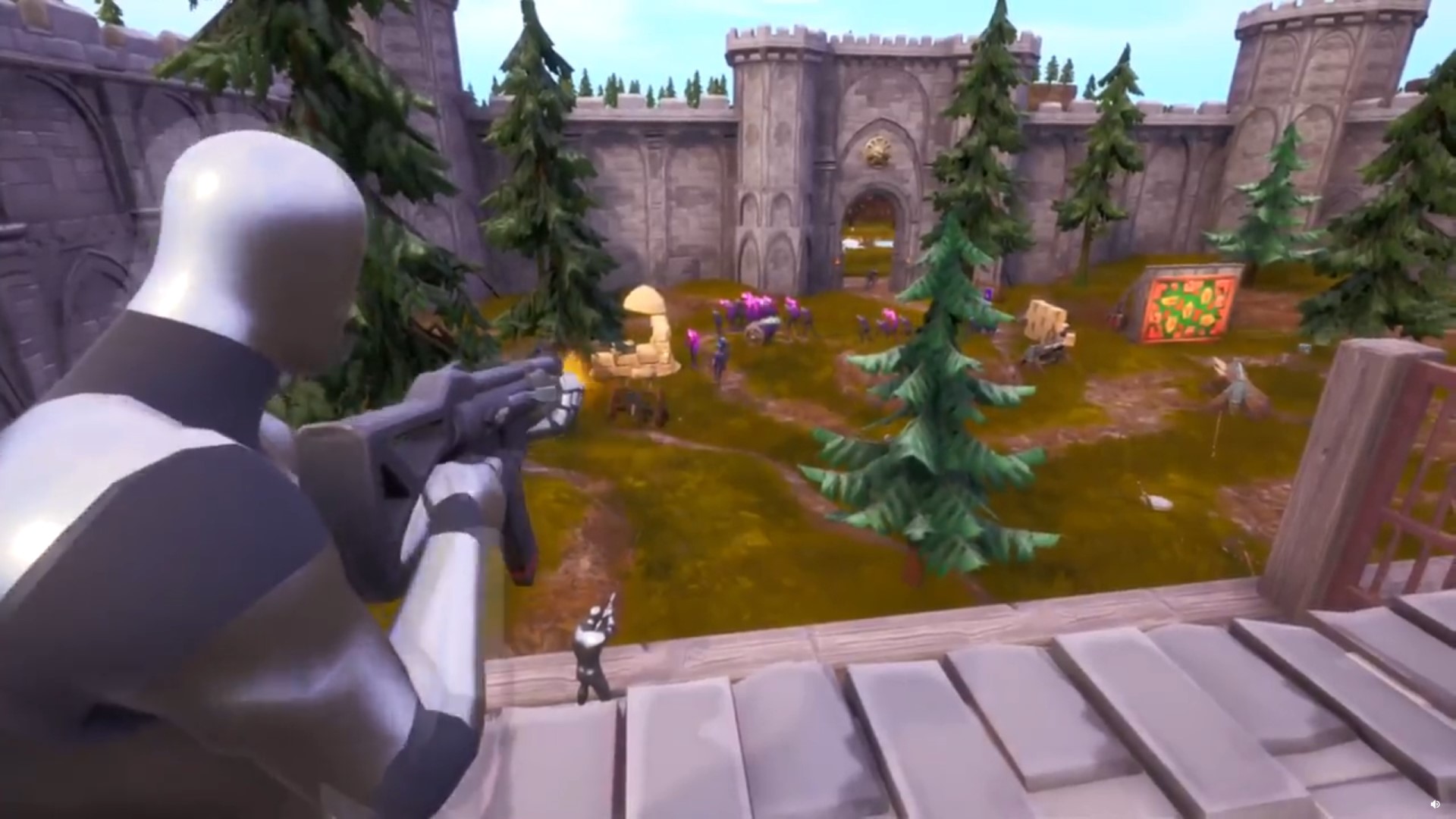 The Fortnite Tower Defense map brings the game back to its roots