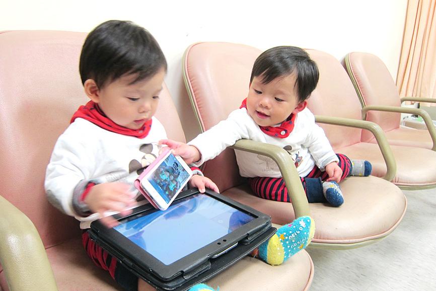 The survey showed that 90% of young children use electronic gadgets