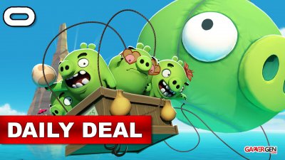 Angry Birds VR: Isle of Pigs, the successful adaptation of a successful mobile game in virtual reality, is the daily deal of the day!  (May 1, 2022)