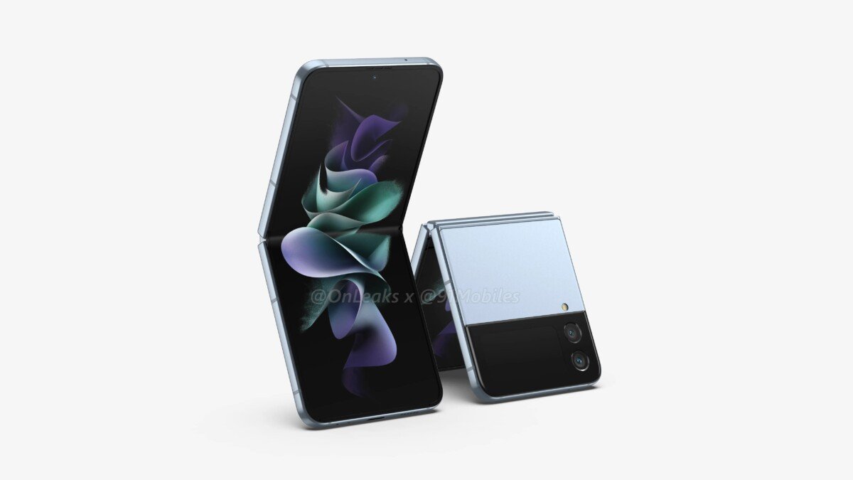Samsung Galaxy Z Flip 4: Design appears 