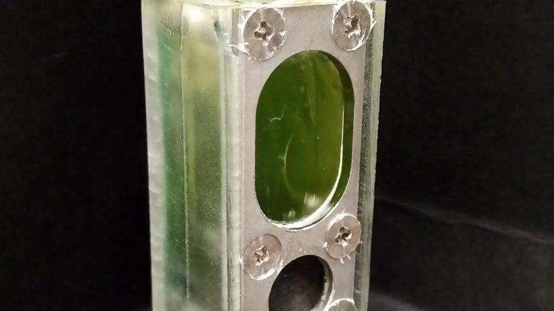 This computer runs on algae power alone for 6 months