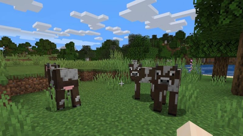 Minecraft Player creates awesome in-game animated cow image in GIF format