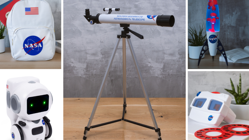 Perfect NASA gifts, gadgets, and merchandise for space lovers from IWOOT, Firebox, and more