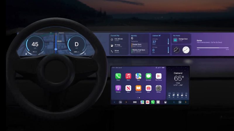 Apple turns Carplay into a car computer