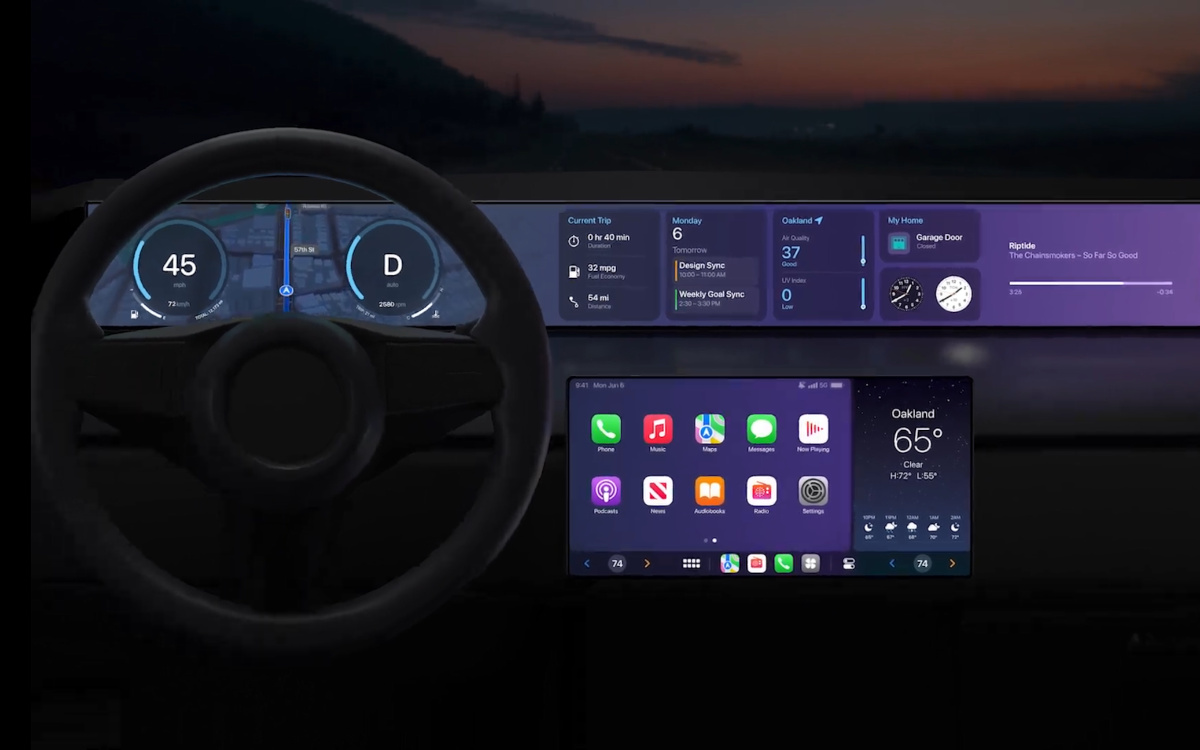 Apple turns Carplay into a car computer