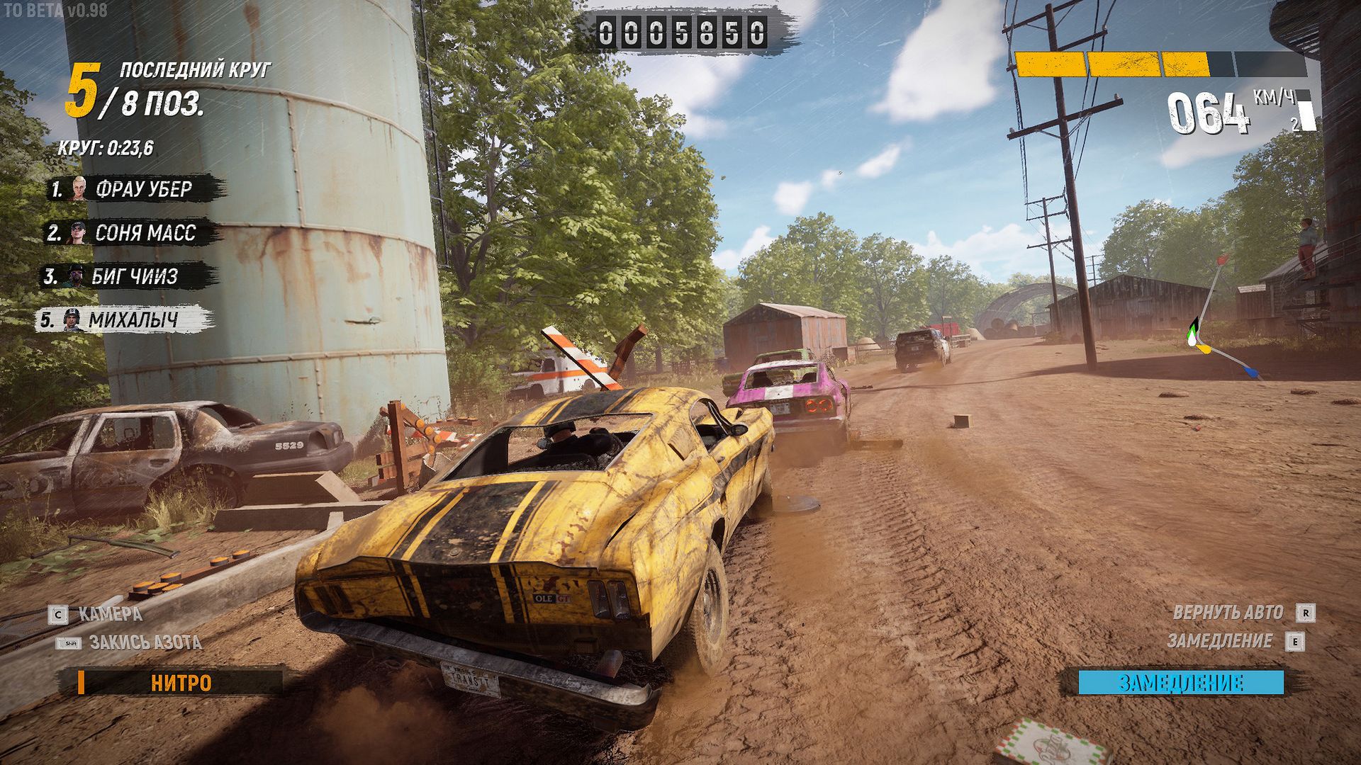 Trail Out: The racing game inspired by FlatOut and Burnout reveals its gameplay with video!  |  Xbox One