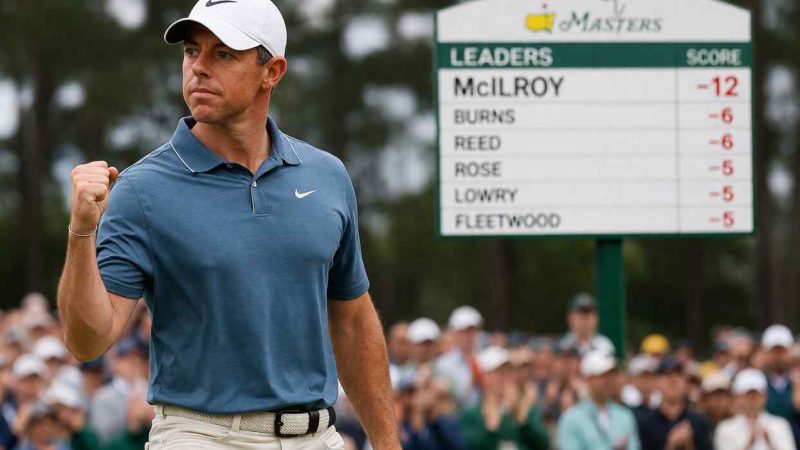Rory McIlroy Takes Commanding Masters Lead After Stunning Second-Round Surge