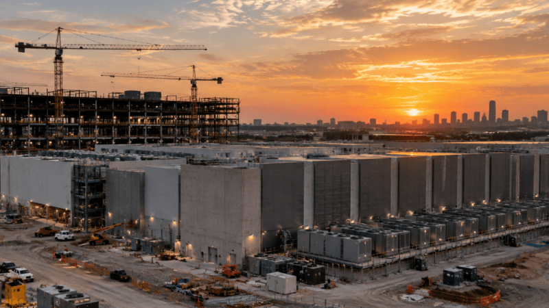 AI Data Center Construction Surges 64.5% as Other U.S. Building Sectors Decline